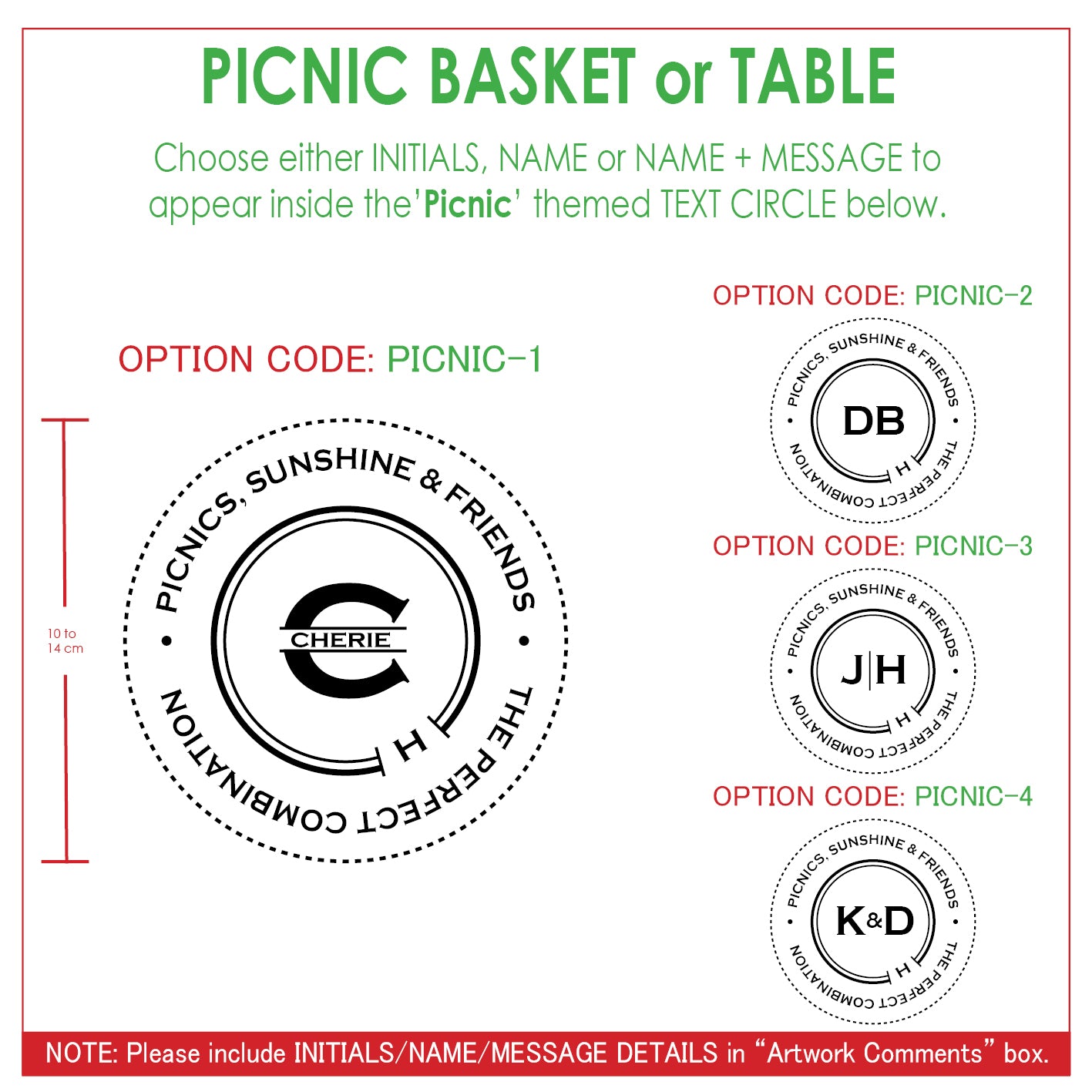 The Lakeside Picnic Table Set - With 2 Wine Glasses