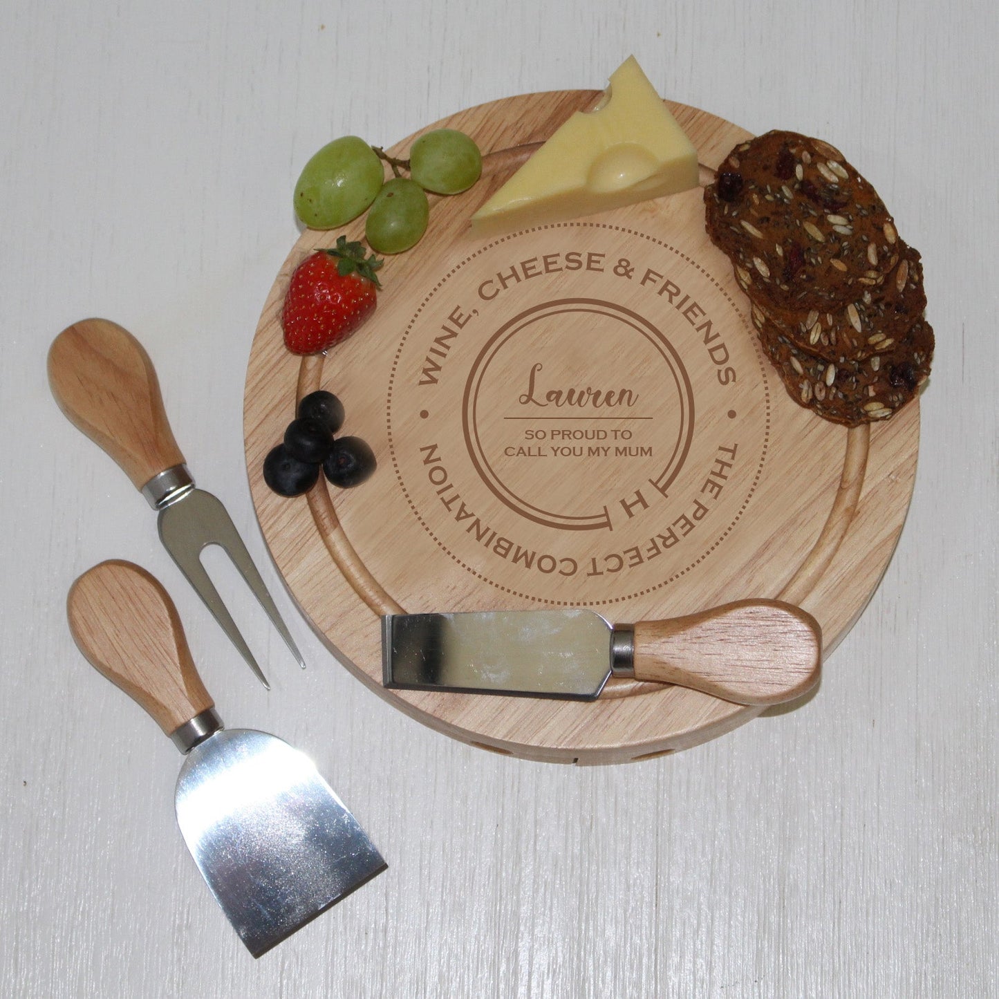 The Gippsland Cheese Board with Knife Set