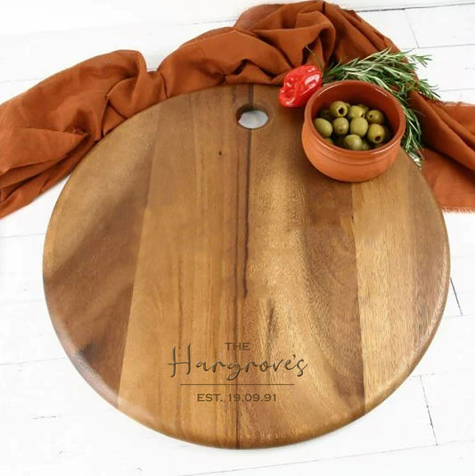 The Tilba Cheese Board - Round Deluxe