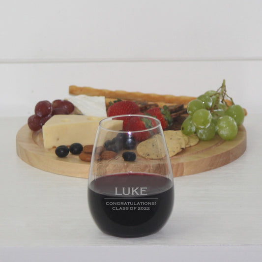 The Sorrento Wine Glass - Stemless